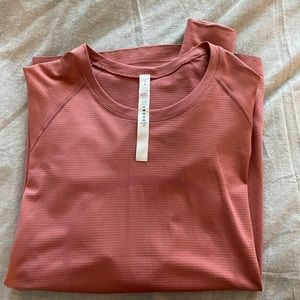 NWT Lululemon Swiftly Tech Long sleeve, Briar Rose, 8